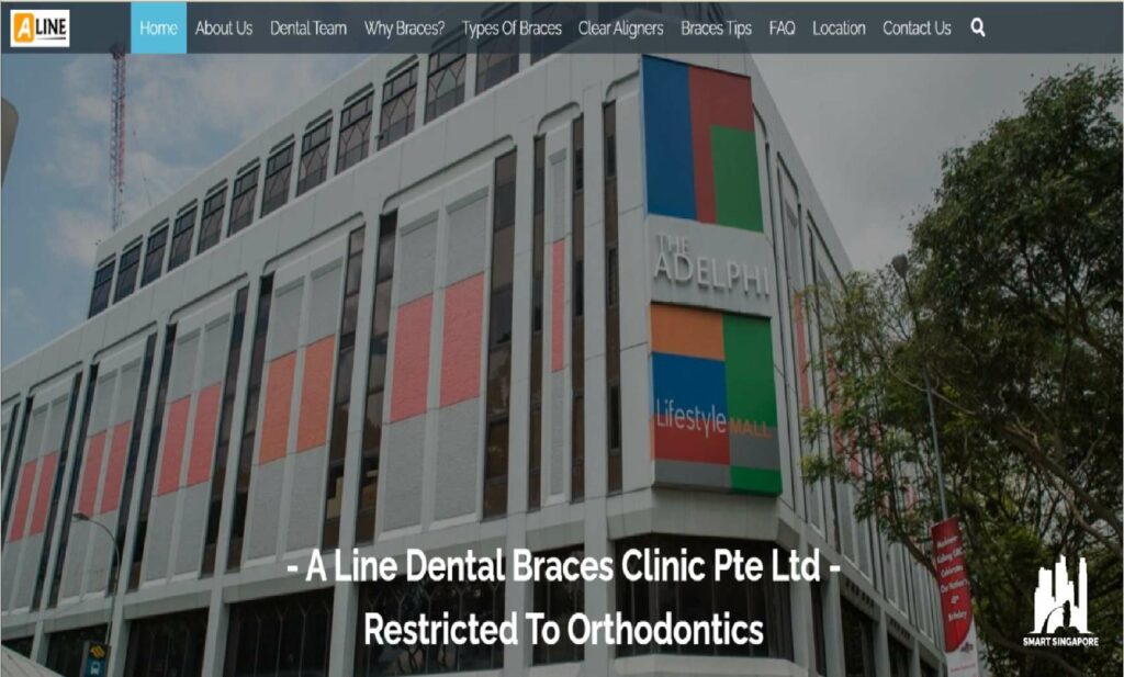 Line Dental Braces Homepage