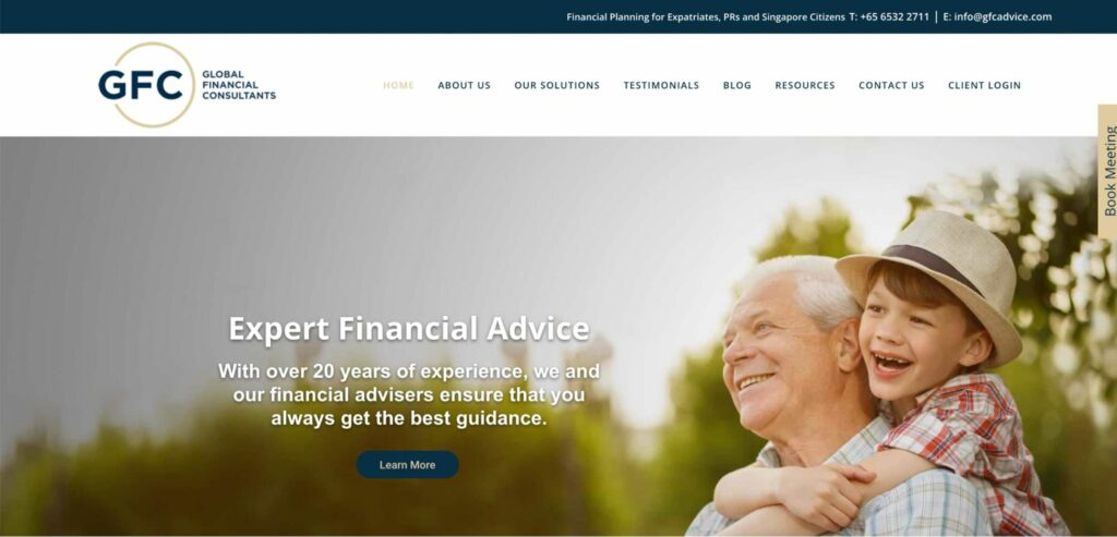 Global Financial Consultants Homepage