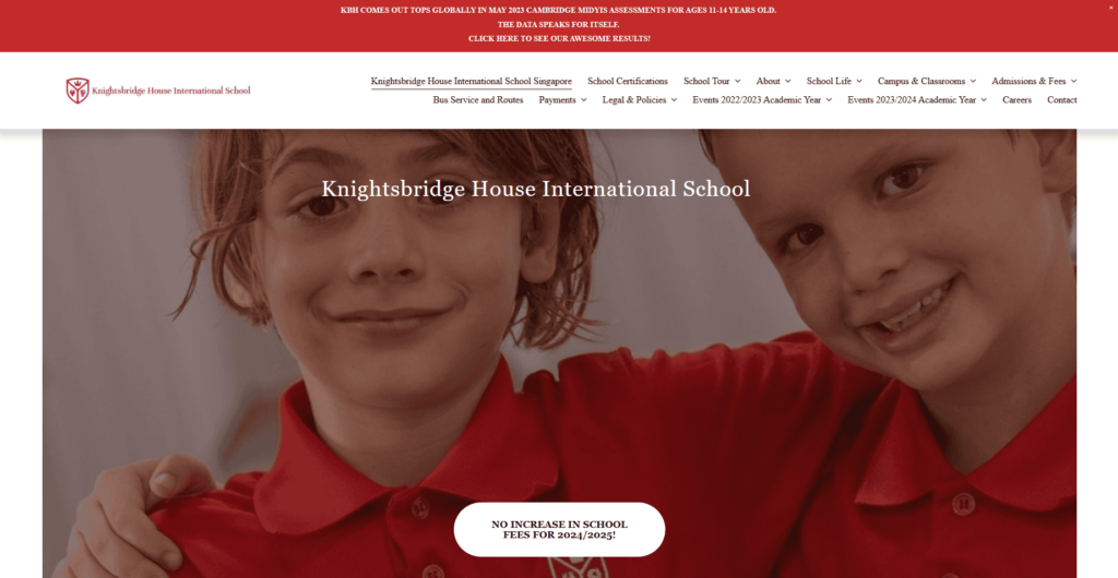 Knightsbridge House International School's Homepage