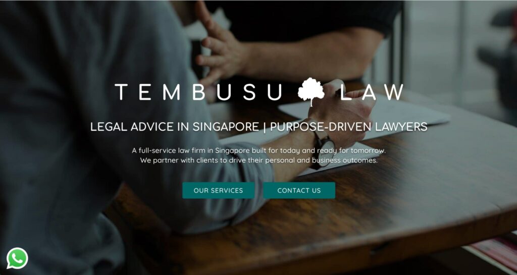 Tembusu Law LLC Homepage