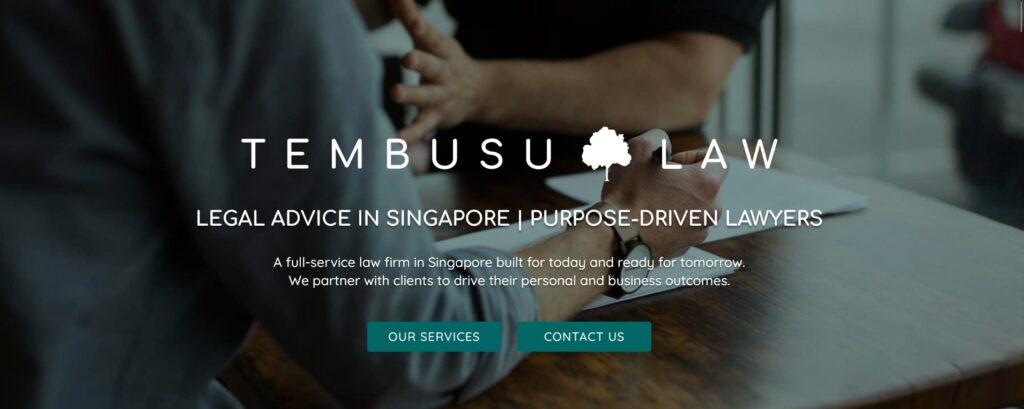 Tembusu Law LLC Homepage