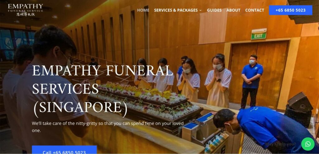 Empathy Funeral Services Homepage