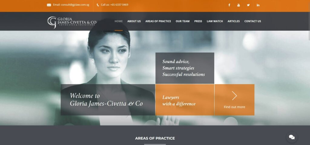 Gloria James-Civetta & Co' Homepage