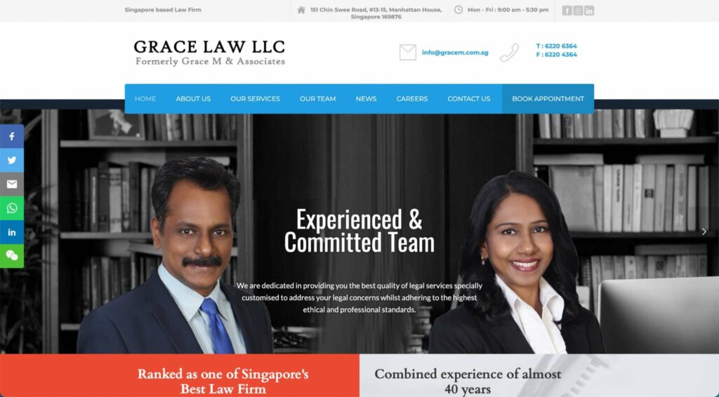 Grace Law Homepage