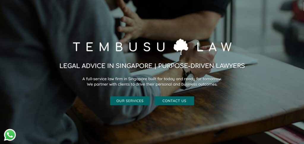 Tembusu Law LLC Homepage