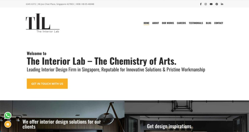 The Interior Lab Homepage