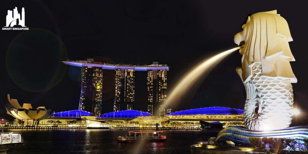 The Merlion is Singapore's most iconic symbol