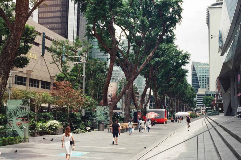 Why is Orchard Road famous