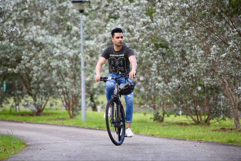 Can you cycle in Bedok Reservoir