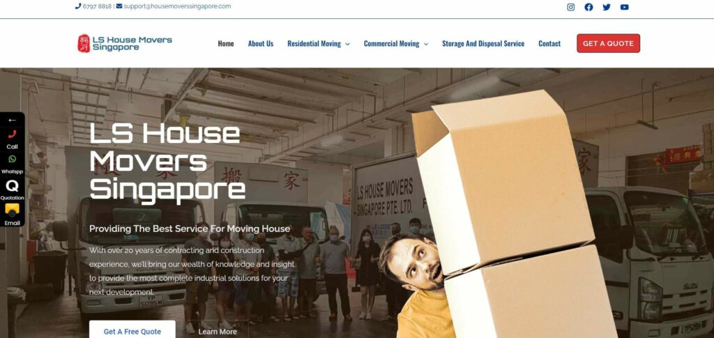 LS House Movers's Homepage