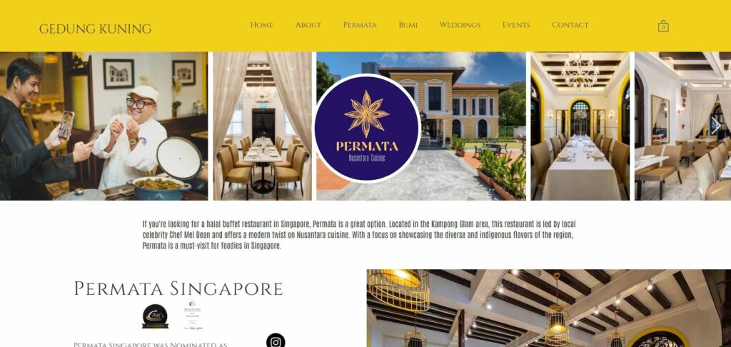 Permata Singapore's Homepage