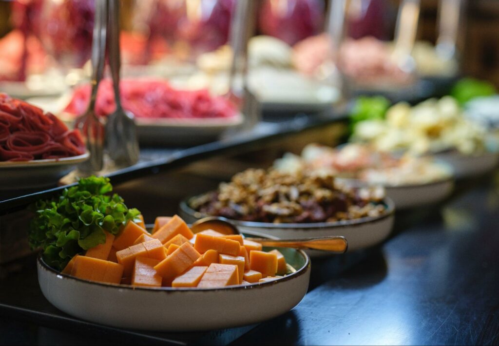 6. Opt for sustainable catering