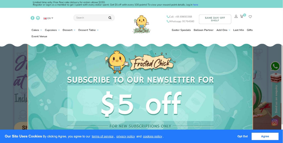 The Frosted Chick's Homepage